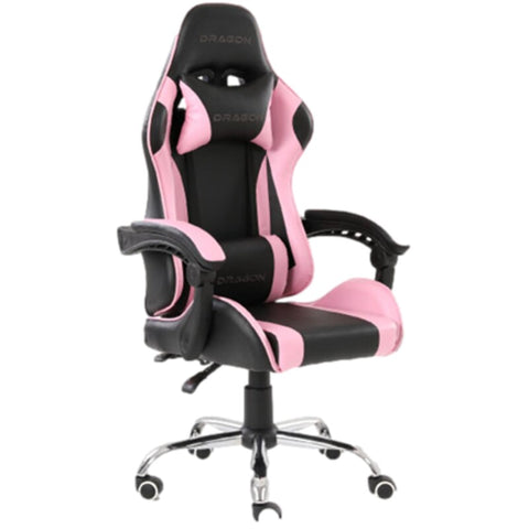 Silla Nextep Falkor Ne-461Rs Ergonómica Color Negro-Rosa