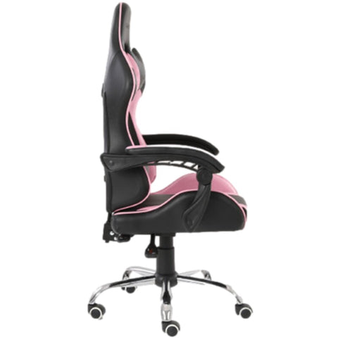 Silla Nextep Falkor Ne-461Rs Ergonómica Color Negro-Rosa