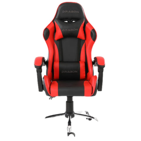 Silla Gamer Nextep Falkor Ne-461R Ergonómica Color Negro-Rojo