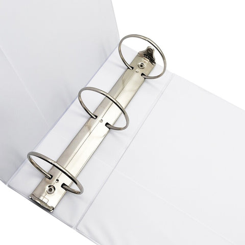 Carpeta Nextep Vinil Aro ""O"" ""3"" Tamaño Carta Color Blanco, Ne-013R