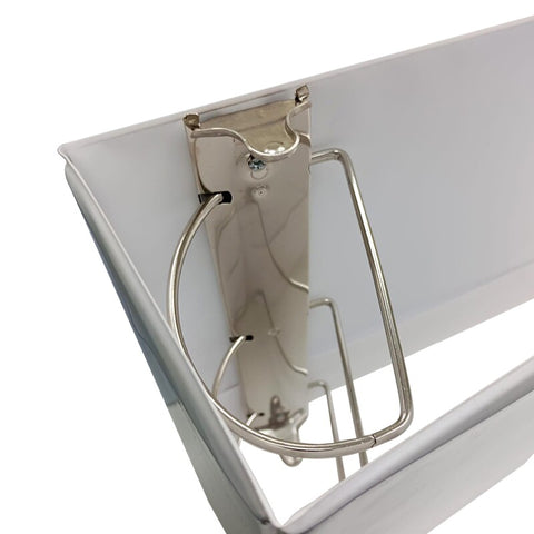 Carpeta Nextep Vinil Aro ""D"" ""5"" Tamaño Carta Color Blanco, Ne-013N