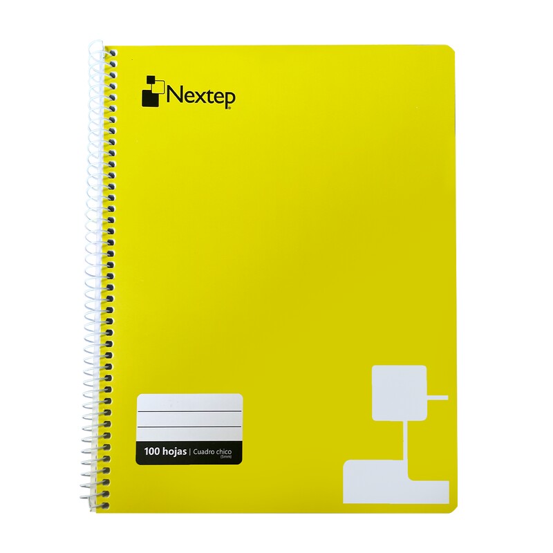 Cuaderno De Cuadro Profesional Nextep 100Hojas Estilo Espiral, Ne-007C