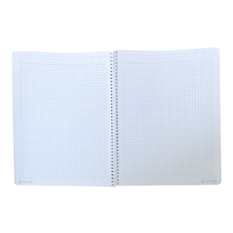 Cuaderno De Cuadro Profesional Nextep 100Hojas Estilo Espiral, Ne-007C