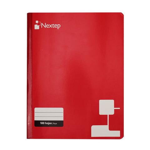 Cuaderno De Raya Profesional Nextep 100Hojas Estilo Cocido, Ne-008R
