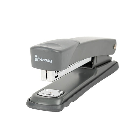 Engrapadora Metalica Nextep Premium Tira Completa Color Gris, Ne-100