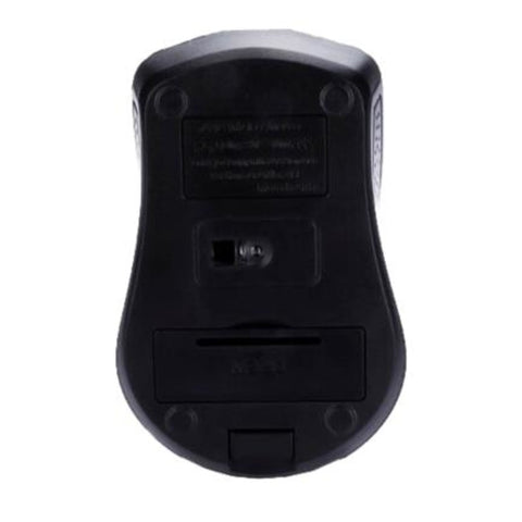 Mouse Nextep Inalambrico Usb 1600 Dpi Baterias Incluidas Color Negro (Ne-410)