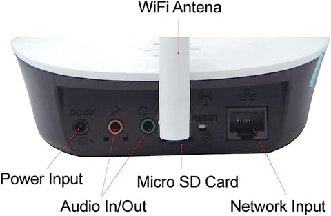 Provision Cam-Wifi 2mp Hd Plug And View Paneo Audio Ir-10m (Pt-838)