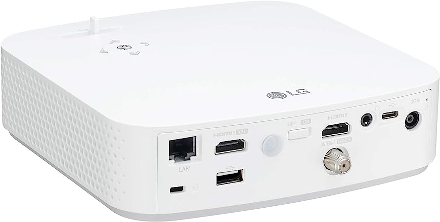 Proyector lg pf50ka portatil led 600 lum fhd 1920x1080 hdmi usb bat 2.