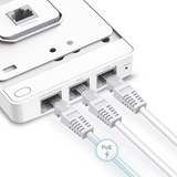 Punto De Acceso De Pared Giga Wifi Mu-Mimo Omada Ac1200 / Eap235-Wall