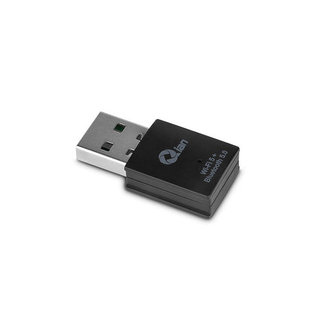 Qian Adaptador Wifi Usb Bluetooth 5.0, 2.4G, 5G, Doble Banda - Qyw-033Wb