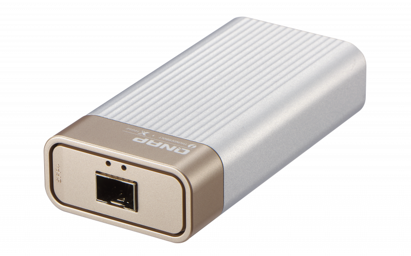 QNAP- Adap. Thunderbolt3 de puerto único a SFP+ de 10 GbE(QNA-T310G1S)