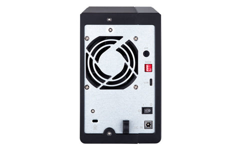 Qnap Gabinete De 2 Bahias 3,5"Sata Hdd Usb 3.1 Gen2 10 Gbps(Tr-002-Us)