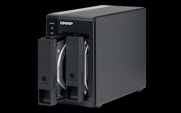 Qnap Gabinete De 2 Bahias 3,5"Sata Hdd Usb 3.1 Gen2 10 Gbps(Tr-002-Us)