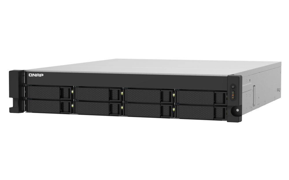 Qnap-Nas 2u 8bahias 2 10gbesfp+, 2 2.5gbe Alim Unica(Ts-832pxu-4g-Us)