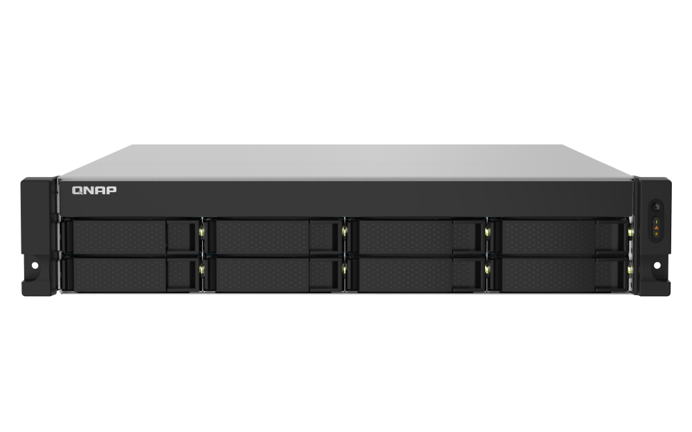 Qnap-Nas 2u 8bahias 2 10gbesfp+, 2 2.5gbe Alim Unica(Ts-832pxu-4g-Us)