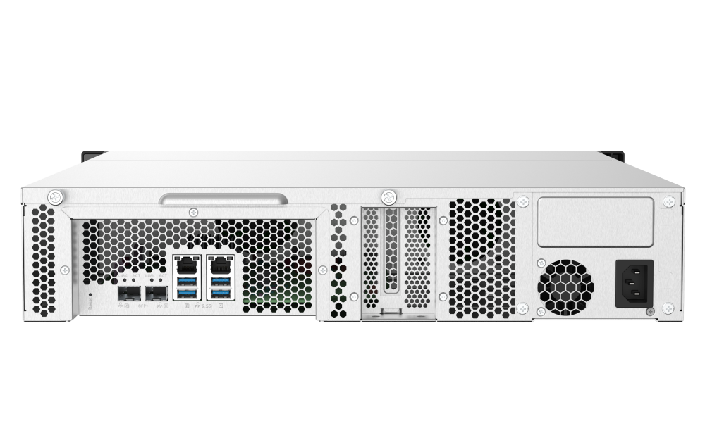 Qnap-Nas 2u 8bahias 2 10gbesfp+, 2 2.5gbe Alim Unica(Ts-832pxu-4g-Us)