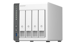 Qnap Nas 4 Bahias Para Respaldo,  Uso Compartido De Datos  (Ts-433-4G-Us)
