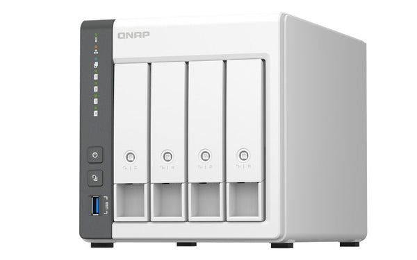 Qnap Nas 4 Bahias Para Respaldo,  Uso Compartido De Datos  (Ts-433-4G-Us)