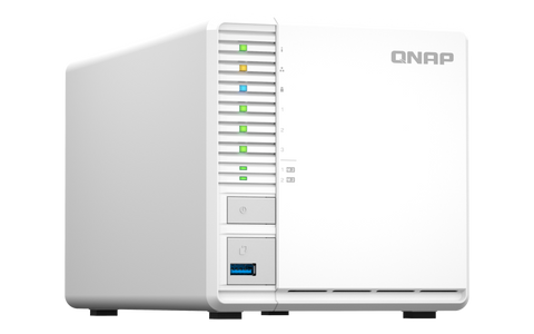 Qnap-Nas Alto Rendimiento 3 Bahias Intelceleron 4nucleos(Ts-364-4g-Us)