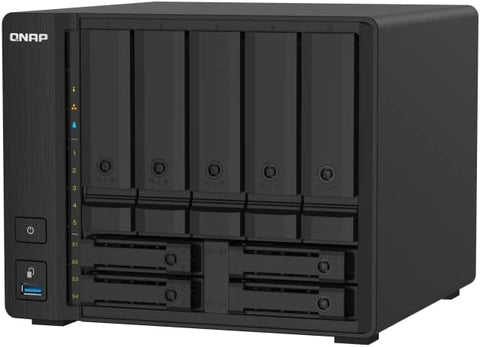 Qnap Nas De 9 Bahias De 64bits Con Cifrado De Hardware(Ts-932px-4g-Us)