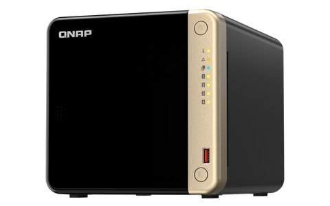 Qnap Nas Escritorio De Alto Rendimiento De 4 Bahias (Ts-464-4g-Us)