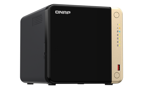 Qnap Nas Escritorio De Alto Rendimiento De 4 Bahias (Ts-464-4g-Us)