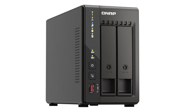 Qnap Nas Torre Alto Rendimiento De 2 Bahias (Ts-253e-8g-Us)