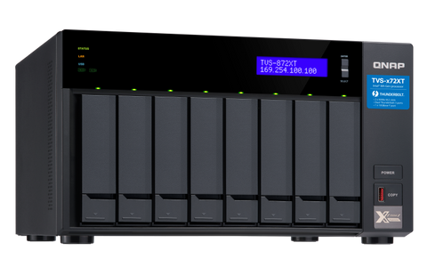 Qnap Thunderbolt 3 Ultra Alta Velocidad De 8 Bahias(Tvs-872xt-I5-16g-Us)