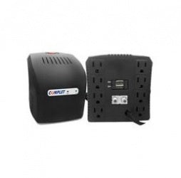 Regulador Complet Erv-6-002 Rplus Usb T 1300va, 650w, 8 Contactos, 2usb, Computo