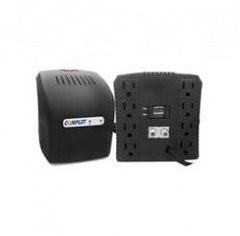 Regulador Complet Erv-6-002 Rplus Usb T 1300va, 650w, 8 Contactos, 2usb, Computo