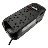 Regulador de voltaje ghia 2000va, 800w 8 contactos.