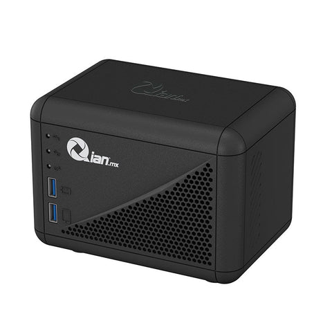 Regulador De Voltaje Qian Baoshan En1000 1000 Va 8 Contactos 2 Usb