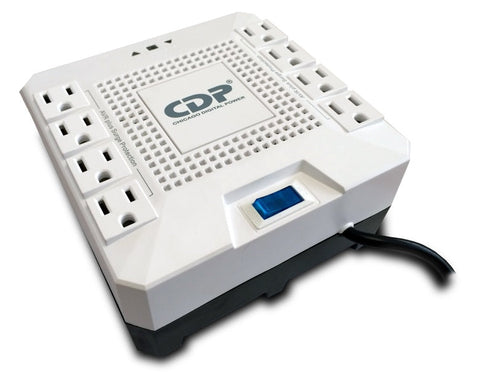 Regulador Marca Cdp Mod R-Avr1808 1800va, 1000w 8 Contactos (R-Avr1808)