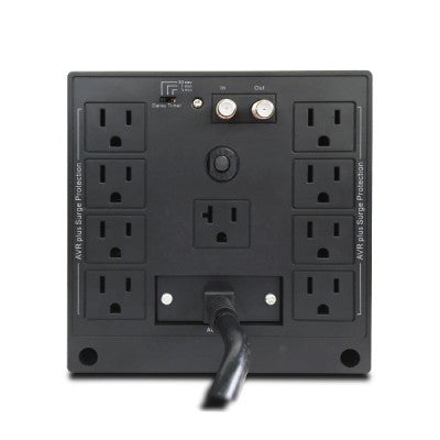 Regulador Marca Cdp Mod R-Avr2408 2400 Va 1800w, 8 Contactos, Coaxia