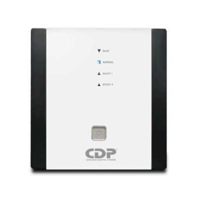 Regulador Marca Cdp Mod R-Avr2408 2400 Va 1800w, 8 Contactos, Coaxia