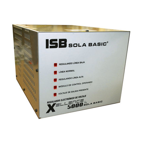 Regulador Sola Basic Xl-22-250 Xellence 5000va, 4500w, Bifasico, 220v