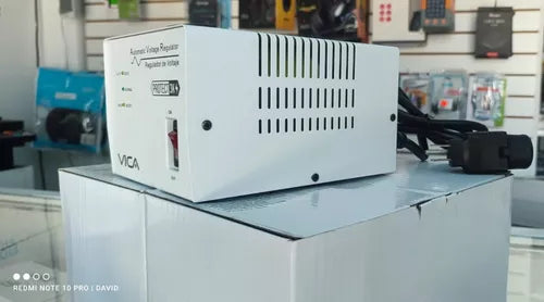 Regulador Vica Protect 3k 1800w Linea Blanca 4 Contactos - (PROTECT 3K)