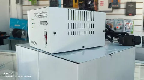 Regulador Vica Protect 3k 1800w Linea Blanca 4 Contactos - (PROTECT 3K)