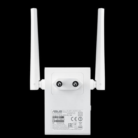 Repetidor Inalambrico Asus Rp-Ac51 Dual Band Ac750, Wps, 3en1