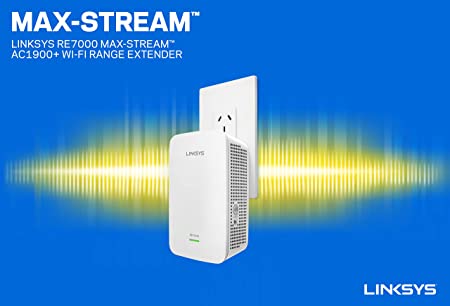 Repetidor Linksys Inalambrico Dual Band Mu-Mimo Ac1900+ (Re7000)
