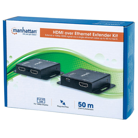 Repetidor Video Hdmi Manhattan 50 Metros Via Cat 6 207461