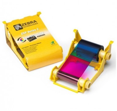 Ribbon Zebra 800033-340 Color 5 Panel Ymcko Para Zxp3 280 Imagenes