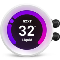 Rl-Krz53-Rw Enfriamiento Liquido Nzxt Kraken Z53 Para Cpu Rgb 240mm Wh Rl-Krz53-Rw