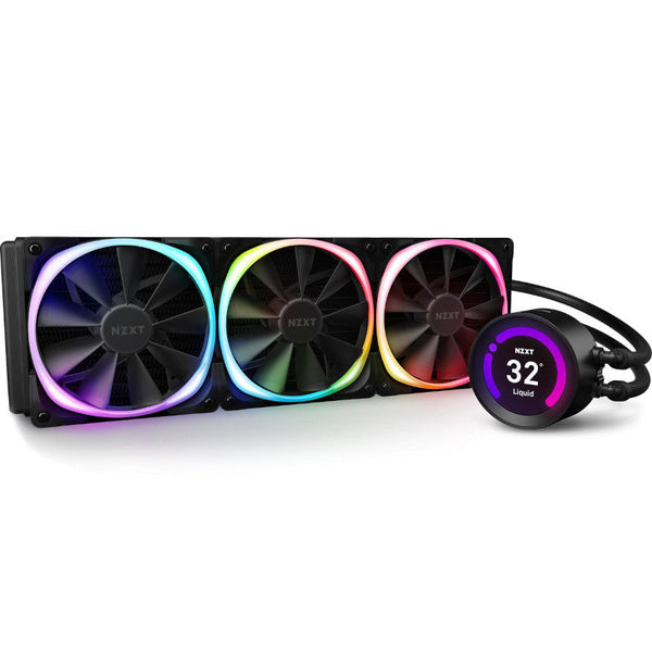 Rl-Krz73-R1 Enfriamiento Liquido Nzxt Kraken Z73 Para Cpu Rgb 360mm Bk Rl-Krz73-R1