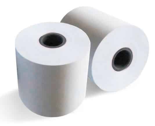 Rollo De Papel Qian Anjet Qct804010 Termico 80Mm X 40Mm 10 Pzas