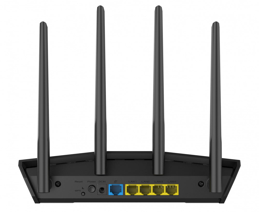 Router Asus Rt-Ax1800s Dual Band Wifi6, Mu-Mimo, 4 Antenas, Gigabit
