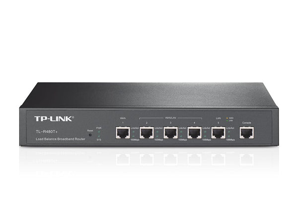 Router Balanceador De Carga Tp-Link, 4 Wan, Lan, Qos - Tl-R480t+