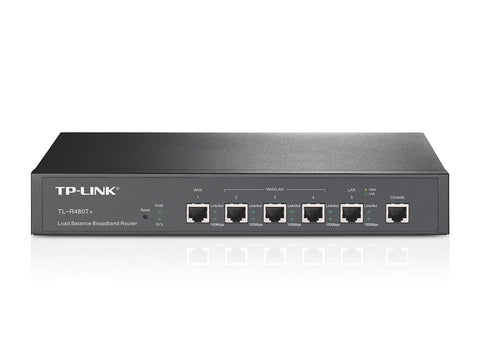 Router Balanceador De Carga Tp-Link, 4 Wan, Lan, Qos - Tl-R480t+
