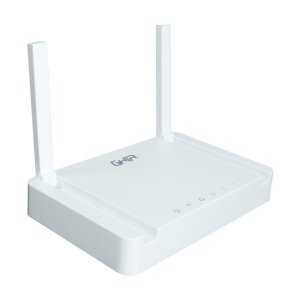 Router Inalambrico Ghia Compacto 300mbps 802.11n/G/B Multimodo Access Point Repetidor Wisp 3 Puertos Lan 10/100 1 Puerto Wan 10/100 2 Antenas Fijas Externas 5dbi