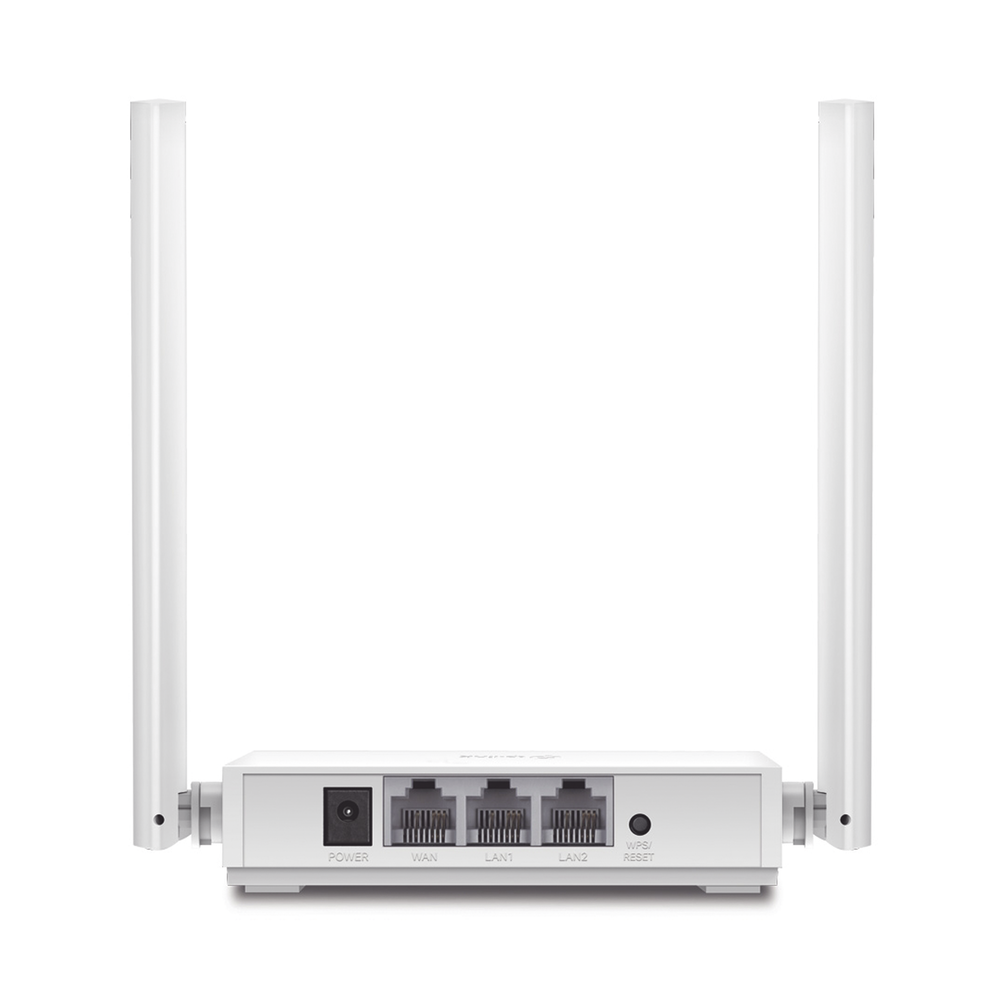 Router Inalámbrico Wisp, 2.4 Ghz, 300 Mbps, 2 Antenas Externas Omnidireccional 5 Dbi, 2 Puertos Lan 10/100 Mbps, 1 Puerto Wan 10/100 Mbps - Tl-Wr820n